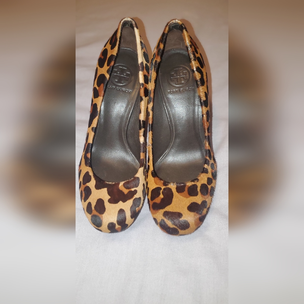TORY BURCH Calf Hair Heels